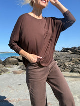 Loos'n Up Sweater Espresso
