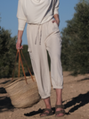 Linen Cargo pants Light