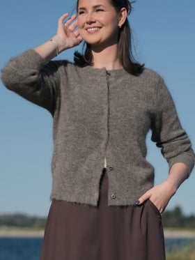 Amelie Cardigan Cold Mousse