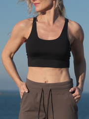Comfort sports bra Black