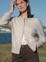 Amelie Cardigan Ivory