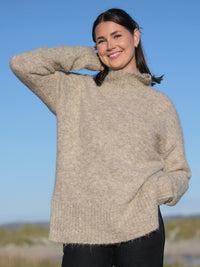 Aurelia Roll Neck Oat