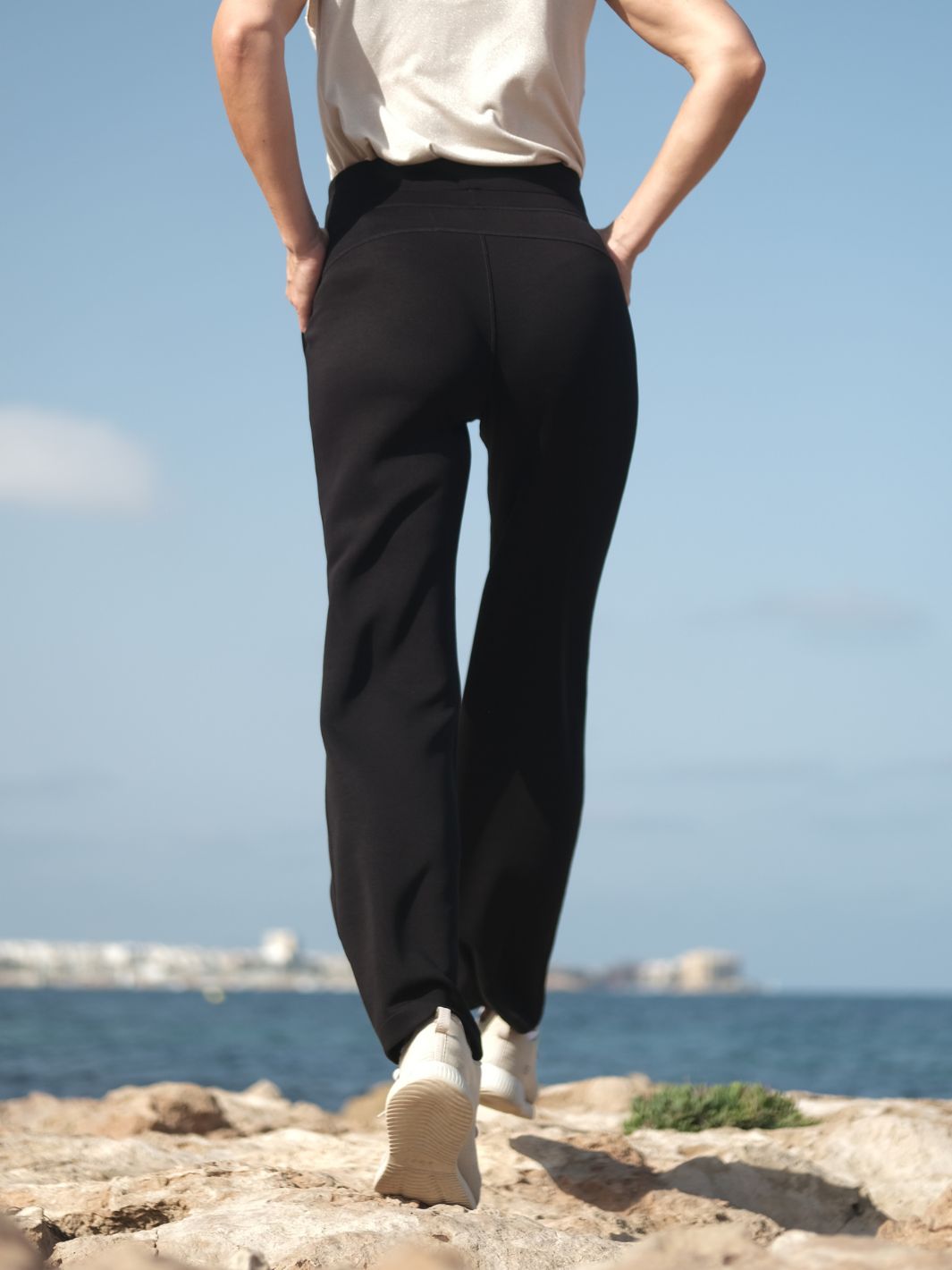 Glam Lounge Pant Black