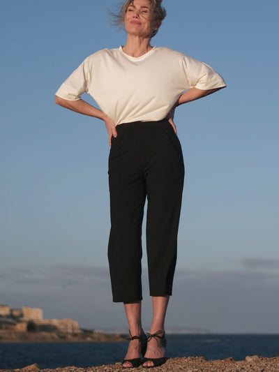 Classic 7/8 pant Black