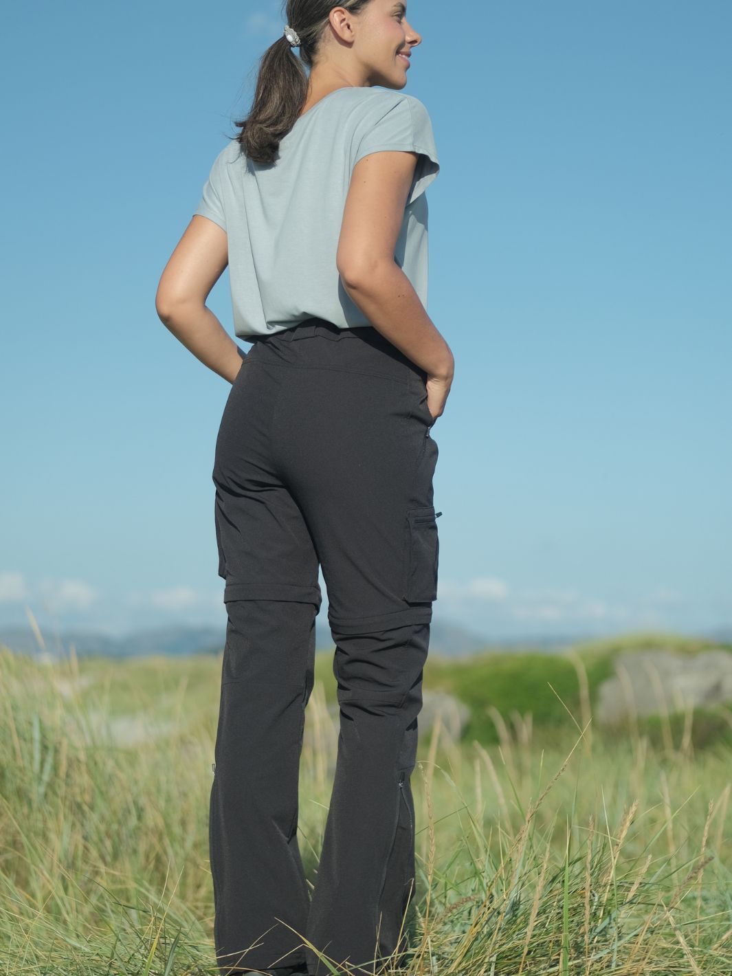 FlexZip Pant Black