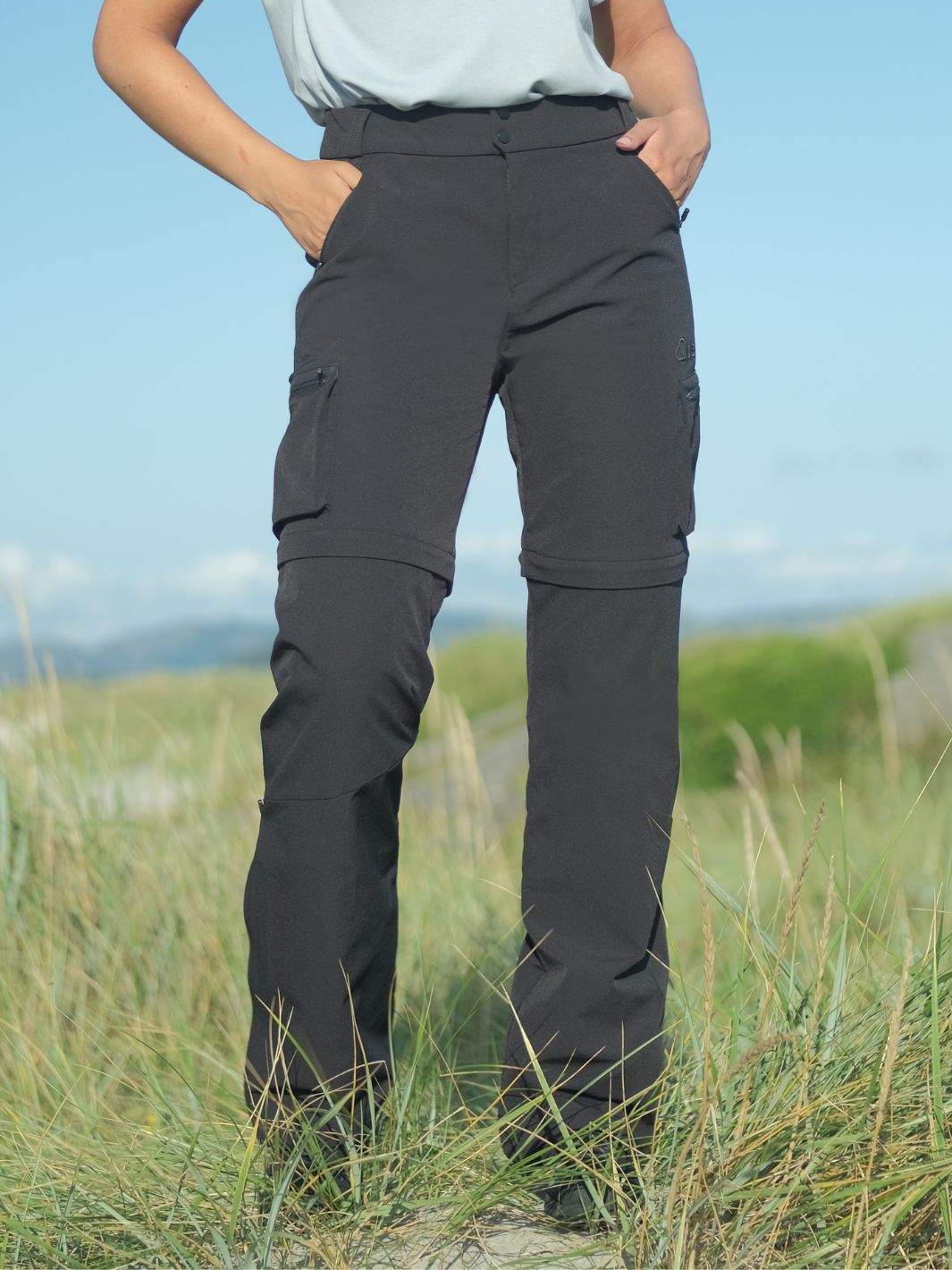 FlexZip Pant Black