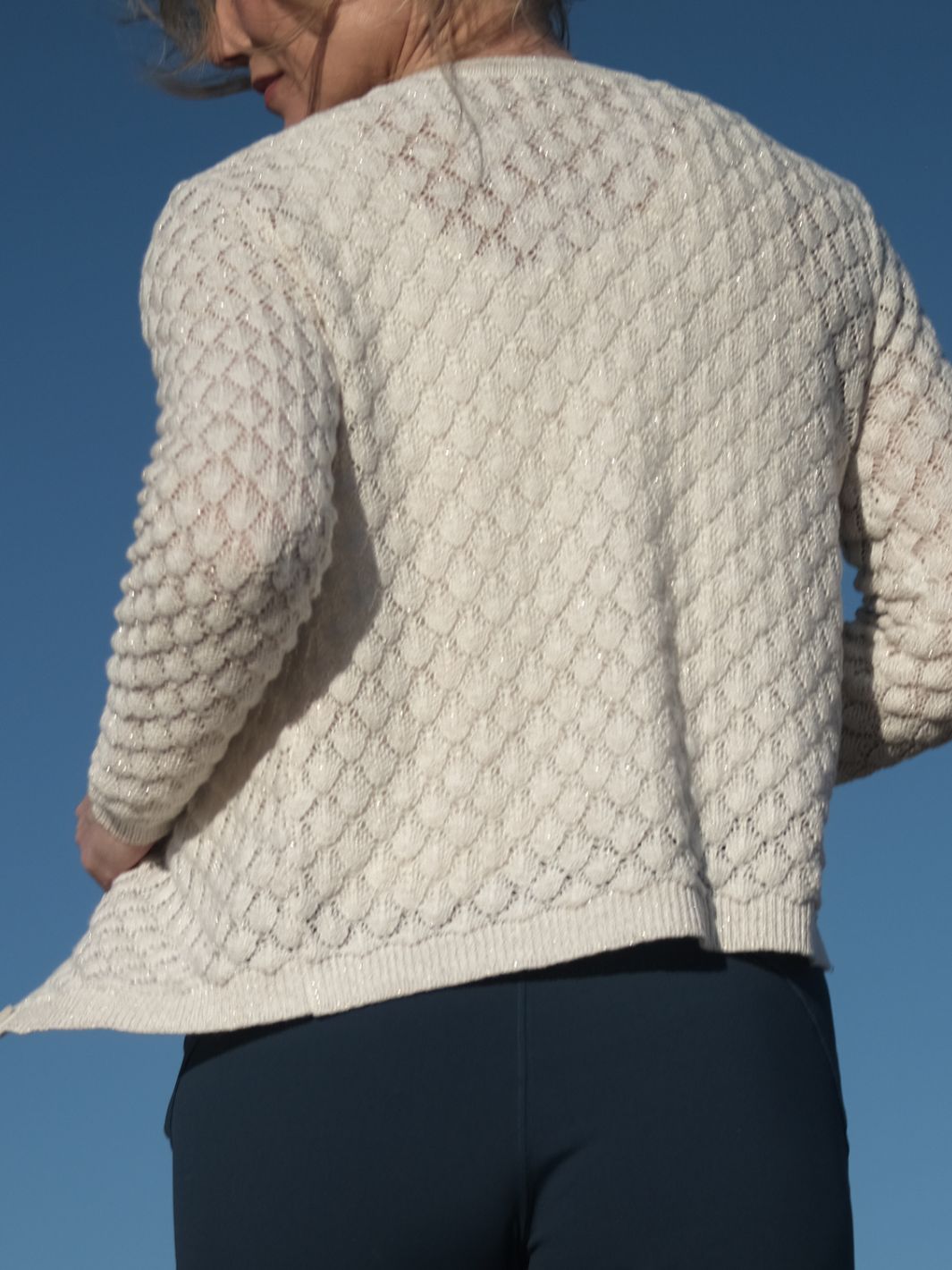 Glow Cardigan Ivory