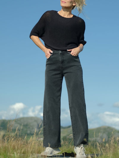 Lule Raw Denim Wide Leg