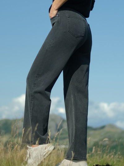 Lule Raw Denim Wide Leg