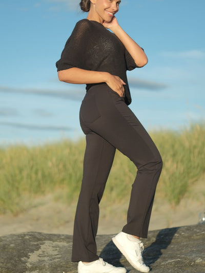 Lule Straight Pocket Pant Black