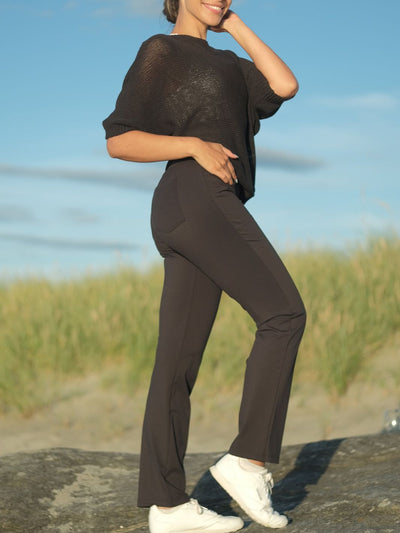 Lule Straight Pocket Pant Black
