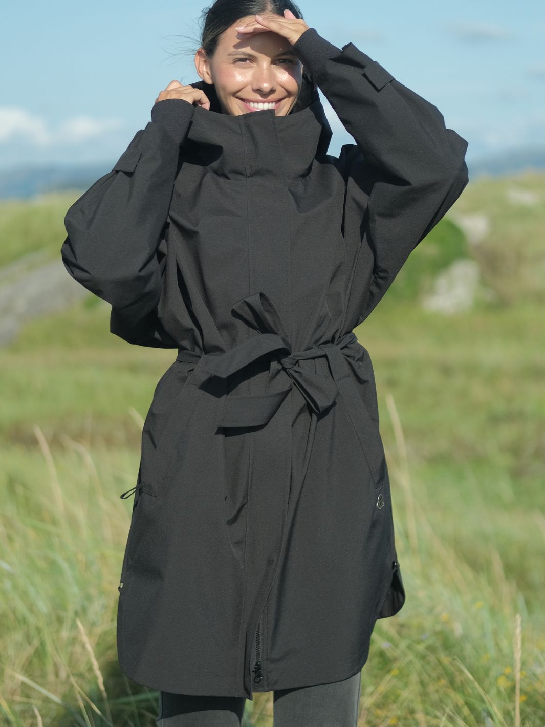 Lule The Wide Jacket Black