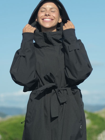 Lule The Wide Jacket Black
