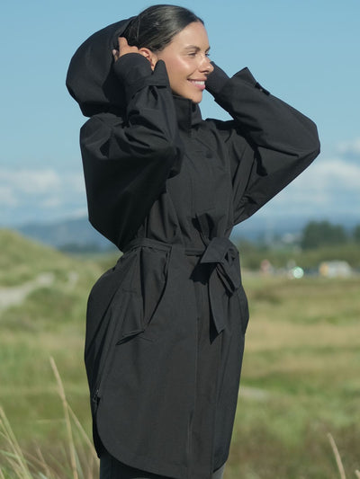 Lule The Wide Jacket Black