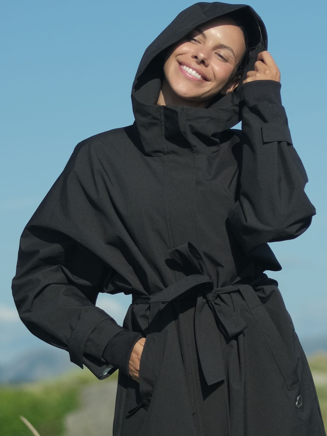 Lule The Wide Jacket Black