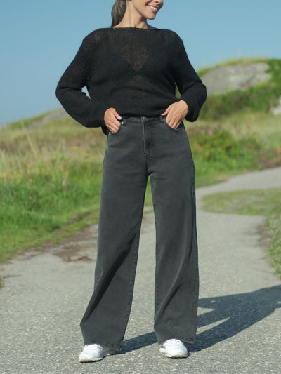 Lule Raw Denim Wide Leg